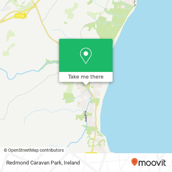 Redmond Caravan Park map