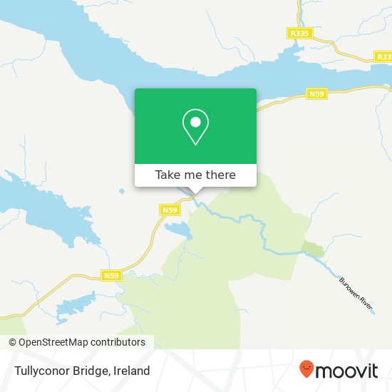 Tullyconor Bridge map