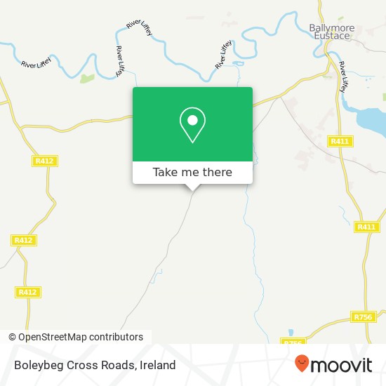 Boleybeg Cross Roads map
