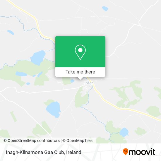 Inagh-Kilnamona Gaa Club map