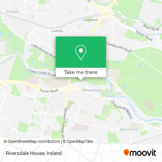 Riversdale House map