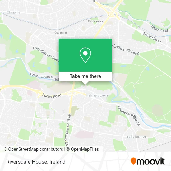 Riversdale House map