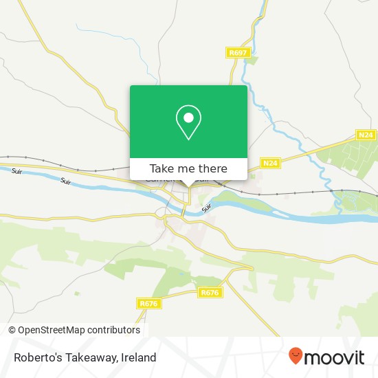 Roberto's Takeaway map