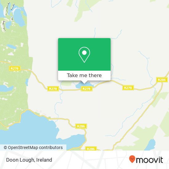 Doon Lough map