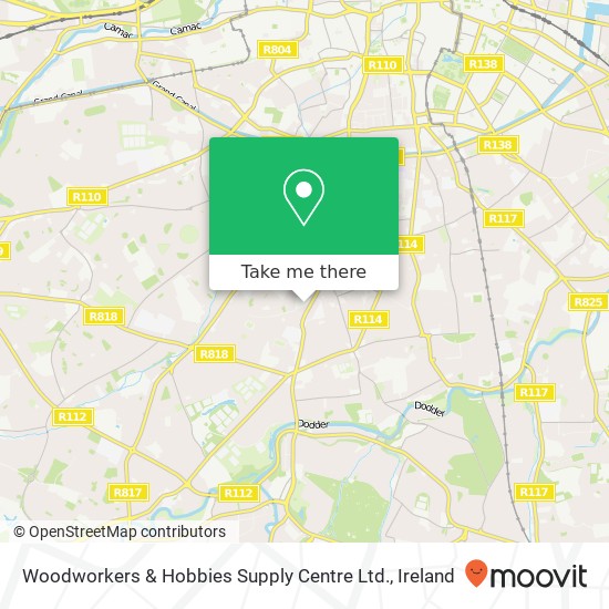 Woodworkers & Hobbies Supply Centre Ltd. map