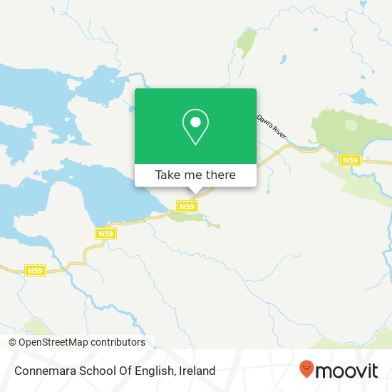 Connemara School Of English map