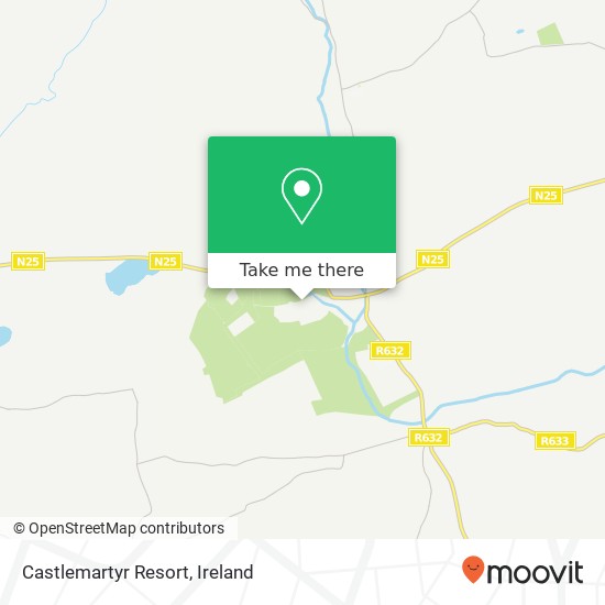Castlemartyr Resort map
