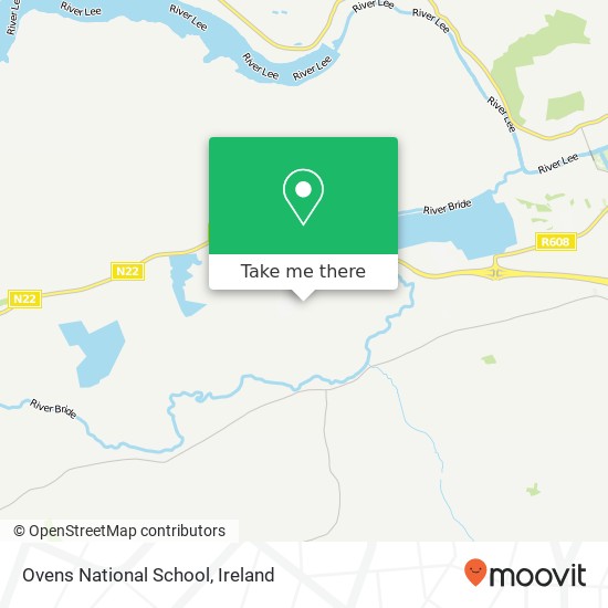 Ovens National School map