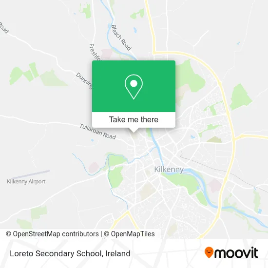 Loreto Secondary School map