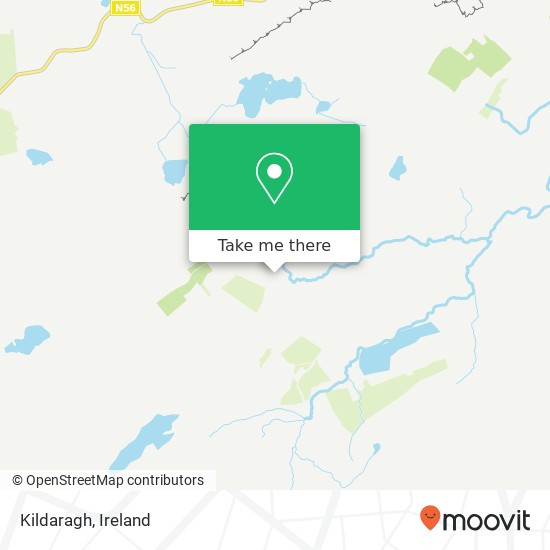 Kildaragh map