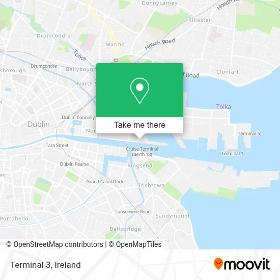 Terminal 3 map