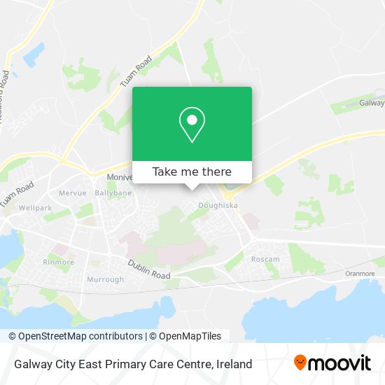 Galway City East Primary Care Centre map