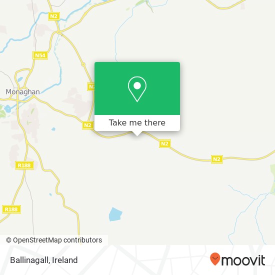 Ballinagall map