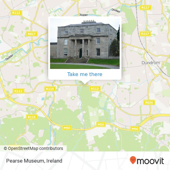 Pearse Museum plan