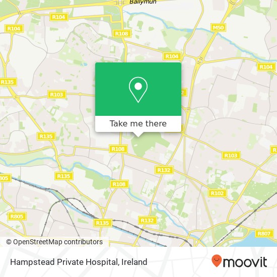 Hampstead Private Hospital plan