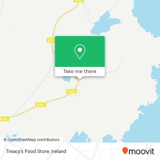 Treacy's Food Store map