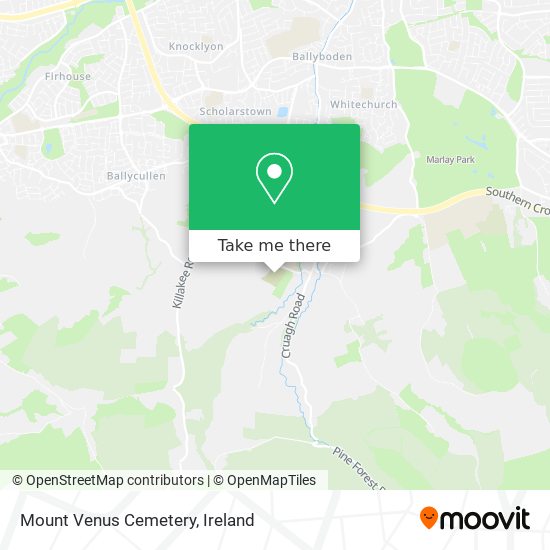 Mount Venus Cemetery map