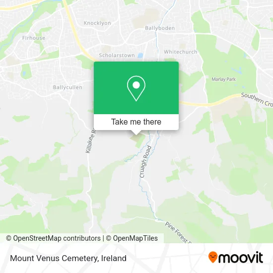 Mount Venus Cemetery map