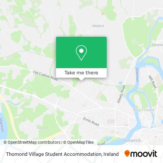 Thomond Village Student Accommodation plan