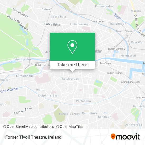 Fomer Tivoli Theatre map