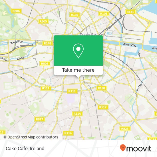 Cake Cafe map