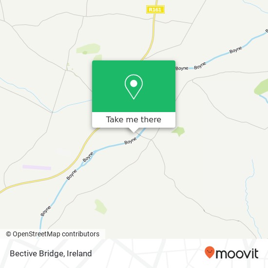 Bective Bridge map