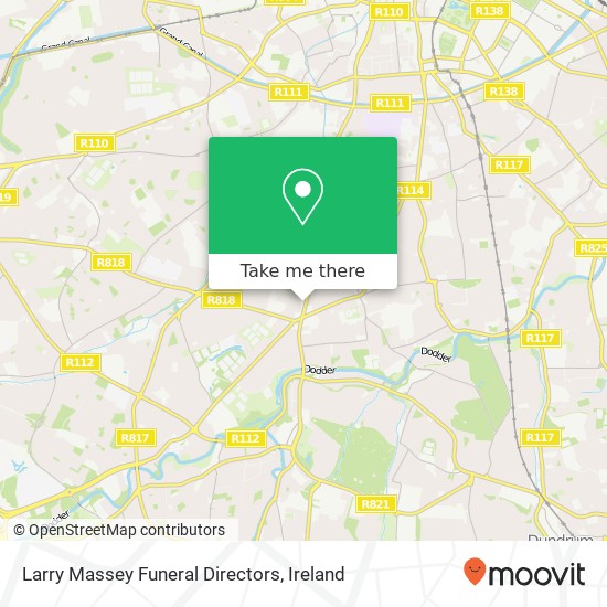 Larry Massey Funeral Directors map