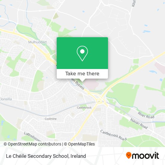Le Chéile Secondary School map