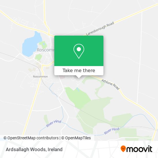 Ardsallagh Woods map