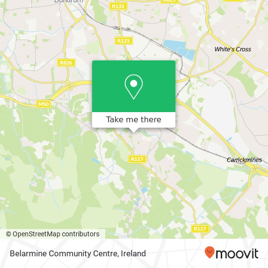 Belarmine Community Centre map
