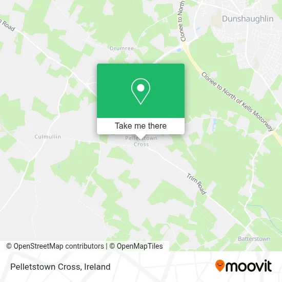 Pelletstown Cross map
