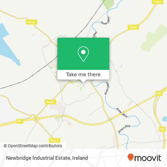 Newbridge Industrial Estate map