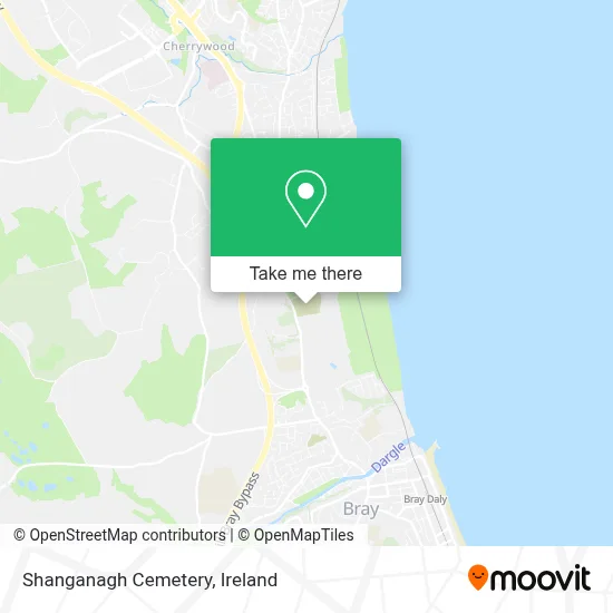 Shanganagh Cemetery map