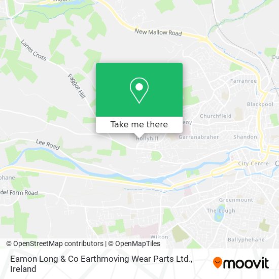 Eamon Long & Co Earthmoving Wear Parts Ltd. map