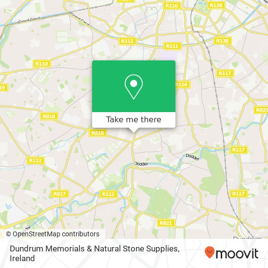 Dundrum Memorials & Natural Stone Supplies map