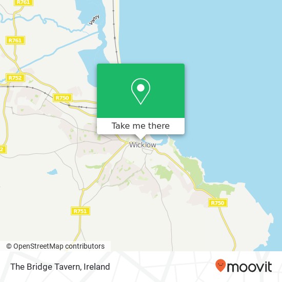 The Bridge Tavern map