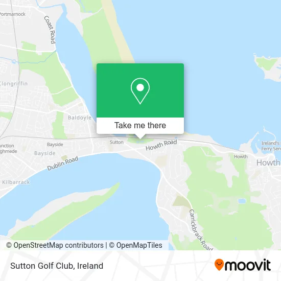 Sutton Golf Club map