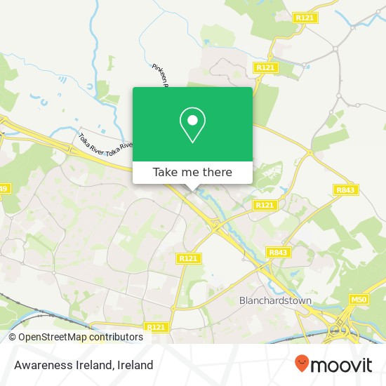 Awareness Ireland map
