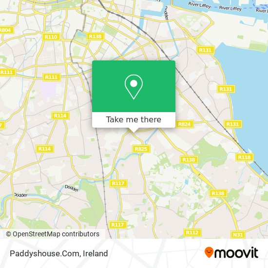 Paddyshouse.Com map