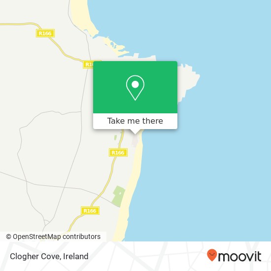 Clogher Cove map