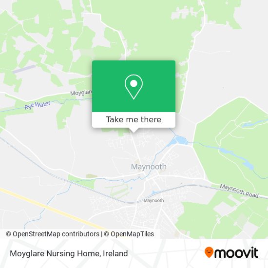 Moyglare Nursing Home map