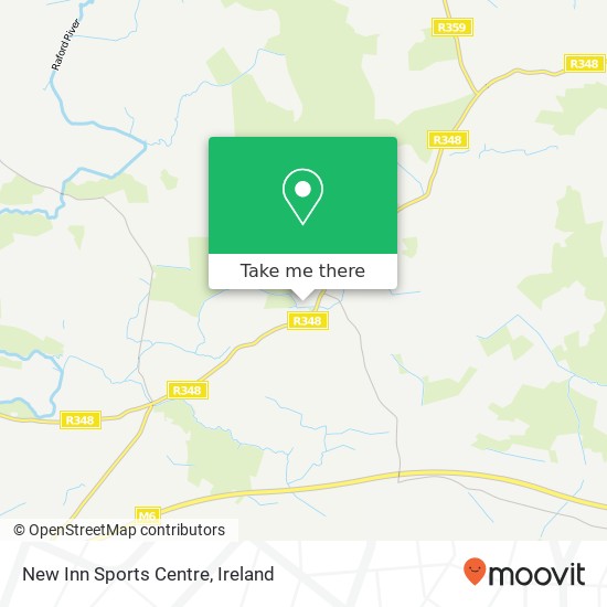 New Inn Sports Centre map