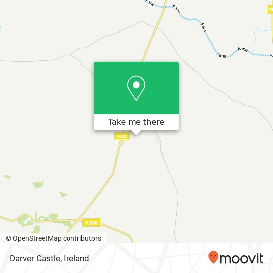 Darver Castle map