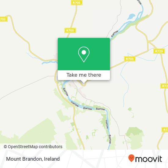 Mount Brandon map