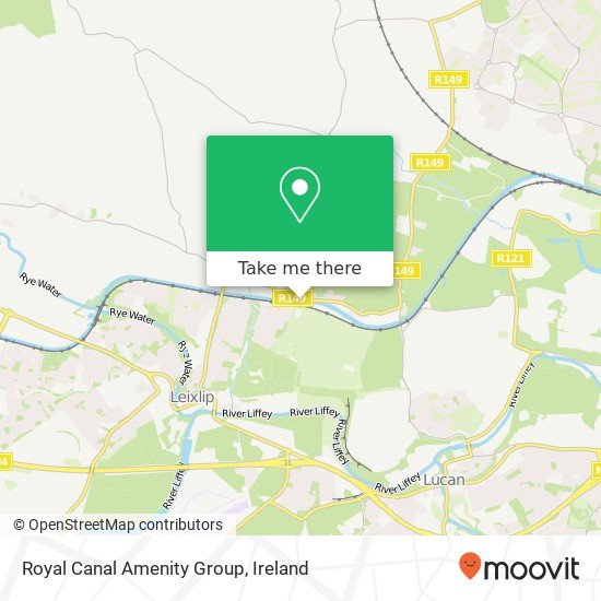Royal Canal Amenity Group map
