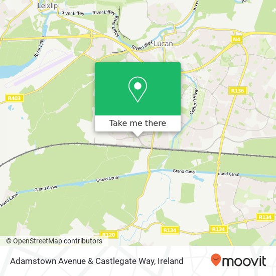 Adamstown Avenue & Castlegate Way plan