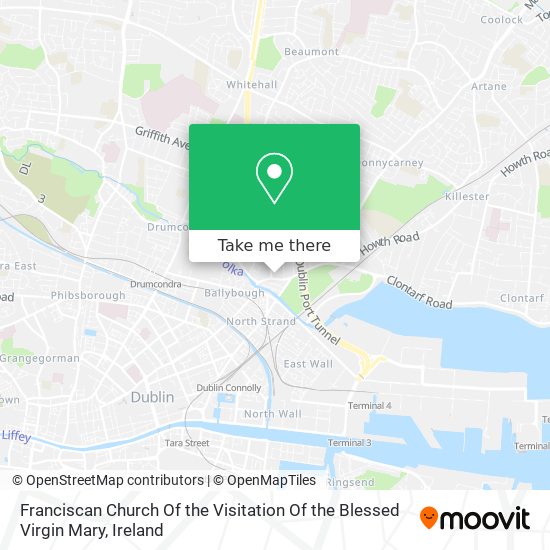 Franciscan Church Of the Visitation Of the Blessed Virgin Mary map