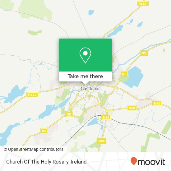 Church Of The Holy Rosary map