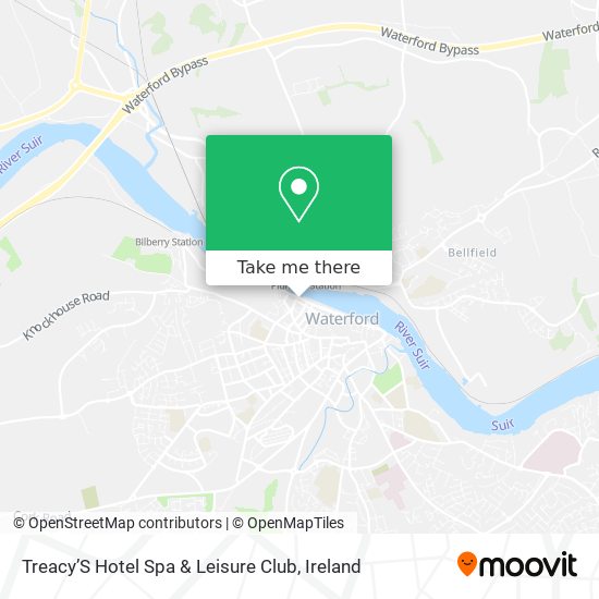 Treacy’S Hotel Spa & Leisure Club map