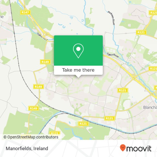 Manorfields map